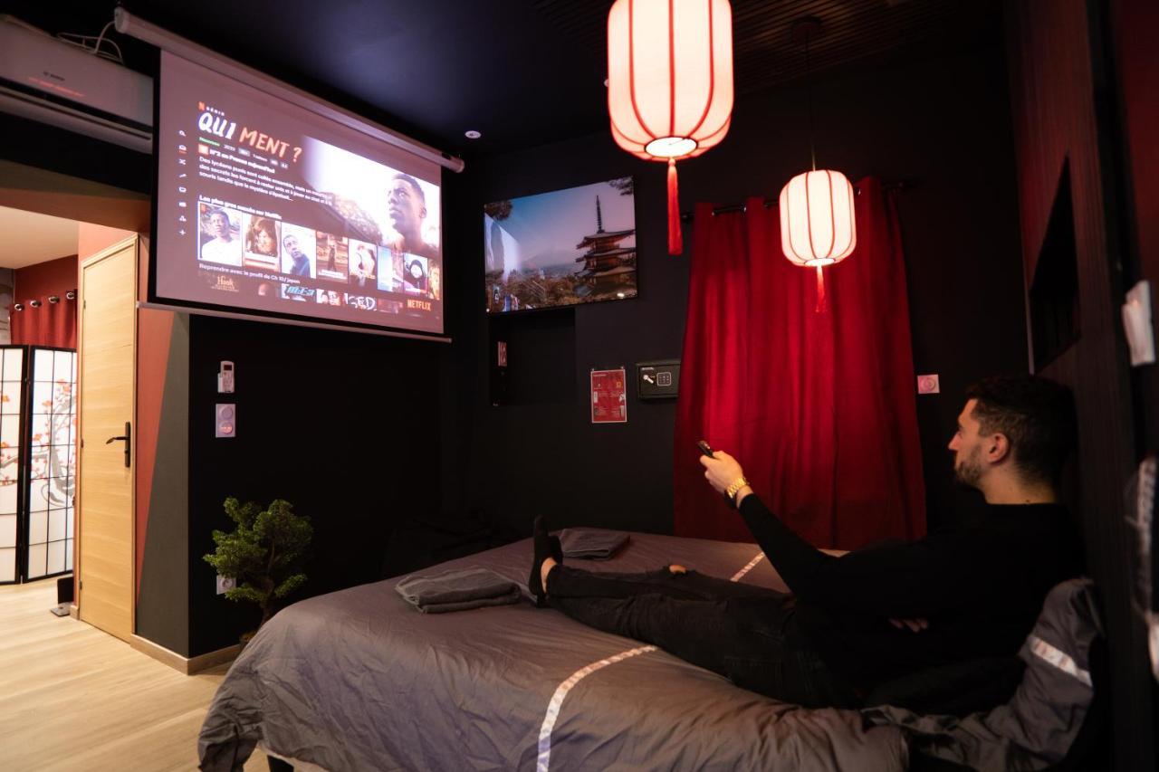 Trith-Saint-LegerCapsule Japon - Jacuzzi - Netflix & Ecran Cinema - Xboxアパートメント エクステリア 写真